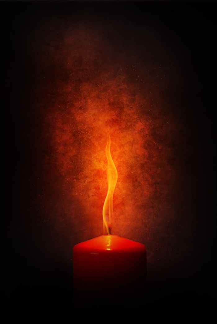 red candle